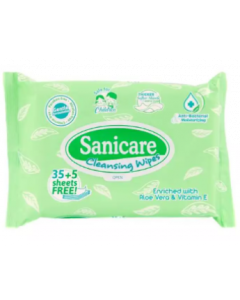 Sanicare Cleansing Wipes | 40's